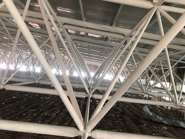 武冈大型螺栓球网架施工厂家